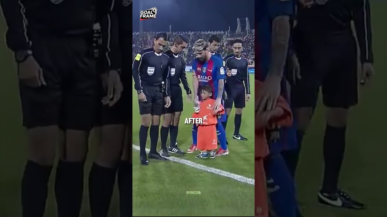 From Plastic Bag to Meeting Messi — A Dream That Changed His Life ❤️⚽️ 