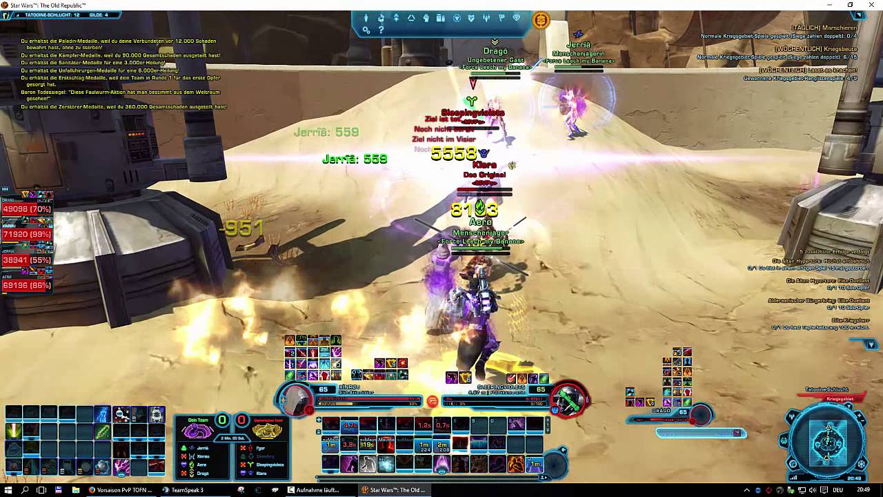SWTOR Vorsaison Tofn Ranked PvP vs MVP