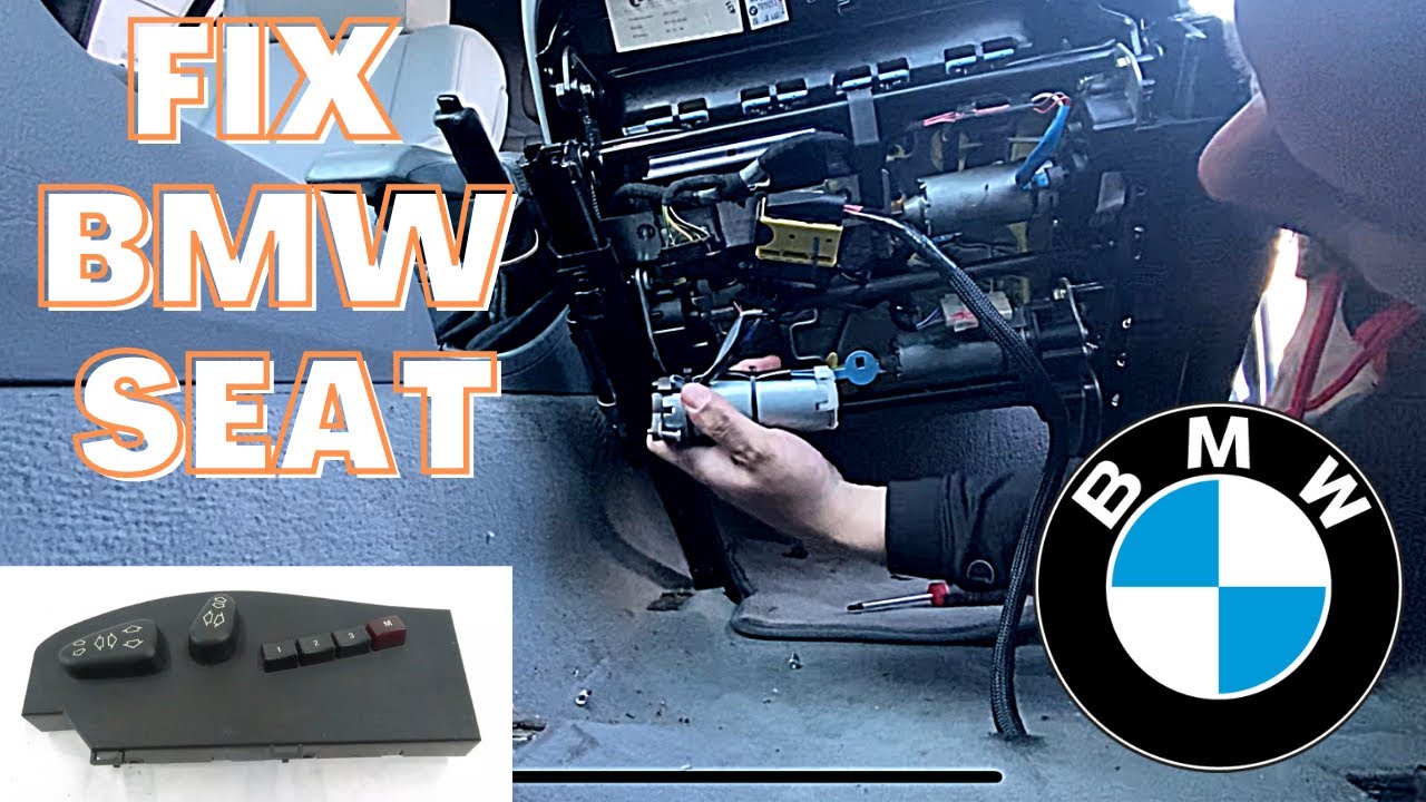 How to Replace a BMW E46 Seat Switch and Motor 323Ci 325Ci M6 645Ci 650i