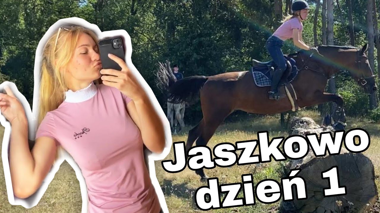 ZAWODY JASZKOWO DZIEŃ 1 | CO BIERZEMY? | SKACZEMY CROSS😍 | PŁYWAMY Z KOŃMI