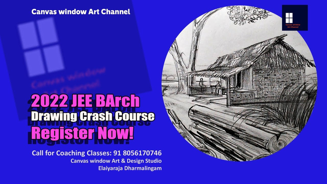 2022 JEE BArch | Drawing Crash Course | Register Now!