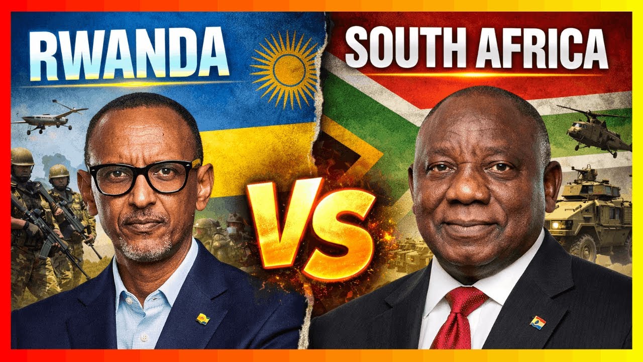 RWANDA VS SOUTH AFRICA: Who Leads Africa in Security & Military Technology?