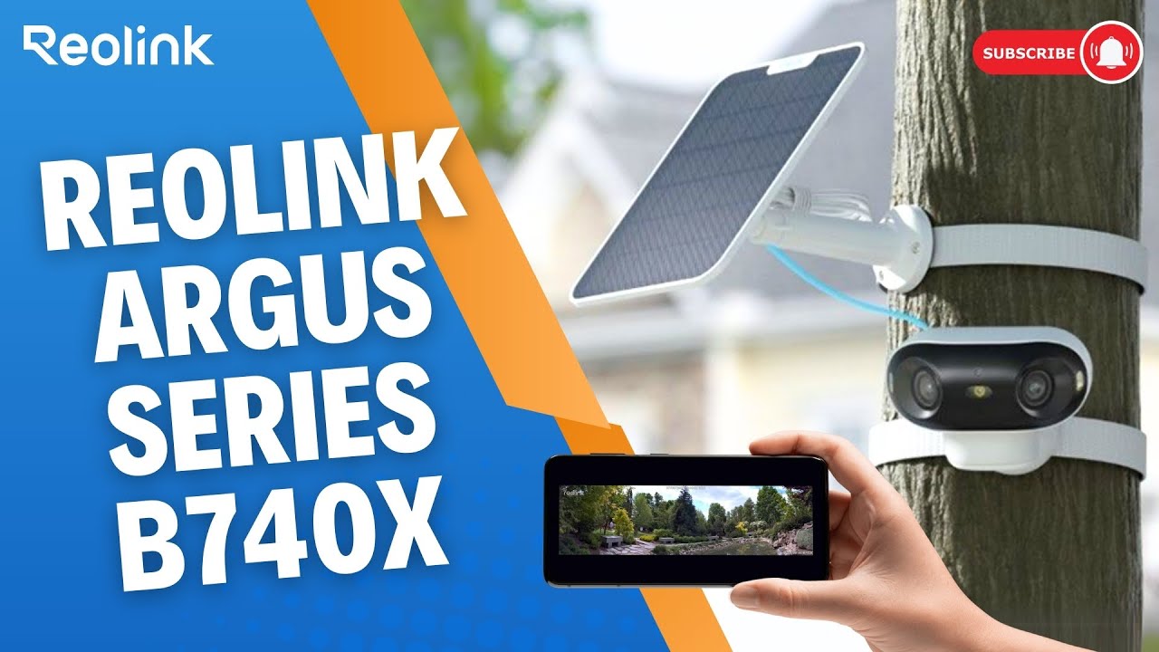 Kamera Reolink Argus Series B740X 4K 8MP | Prezentacja produktu