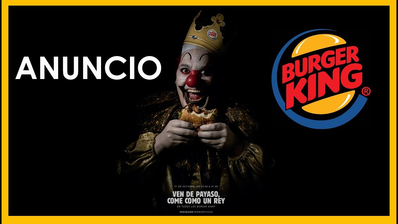 PROPAGANDA BURGUER KING HALLOWEEN | ALFONSO LUQUE 🎬🎭📺