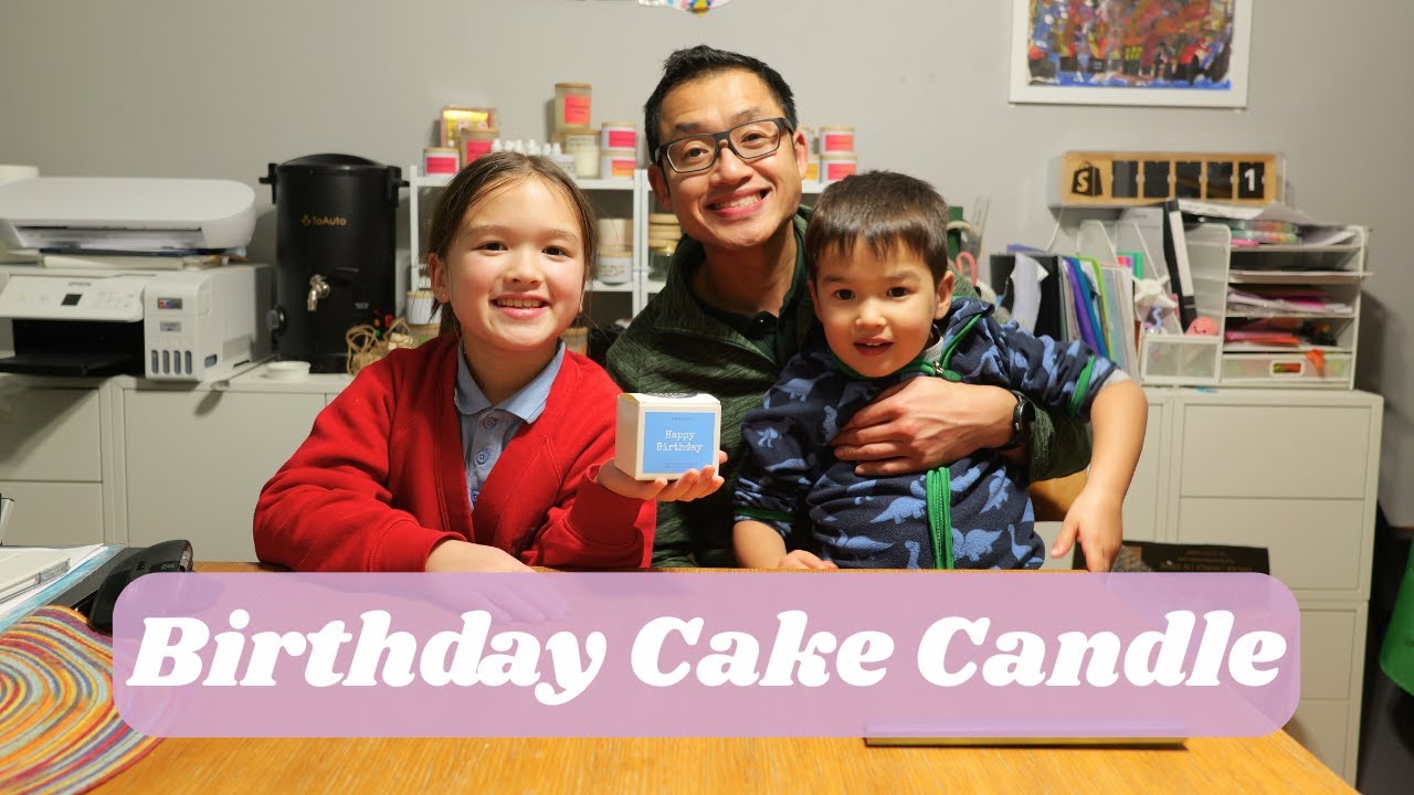 Making Felix's Birthday Extra Special With a Personalised Candle