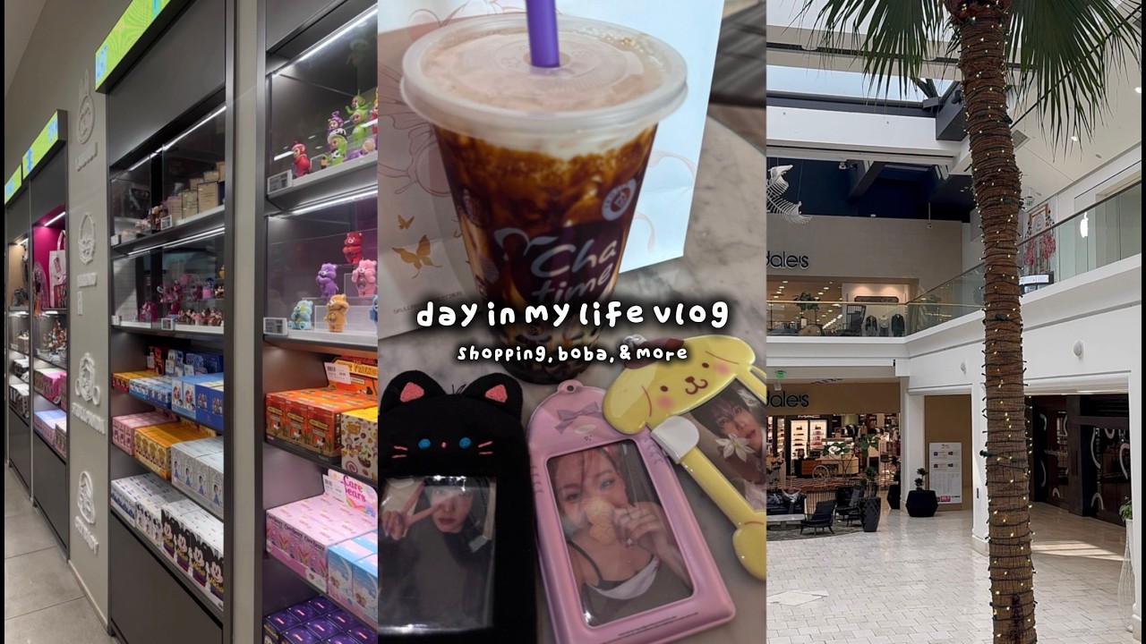 DAY IN MY LIFE VLOG || shopping, boba, & more