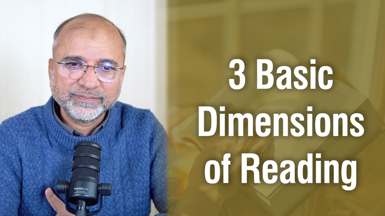 3 Basic Dimensions of Reading | Salman Asif Siddiqui