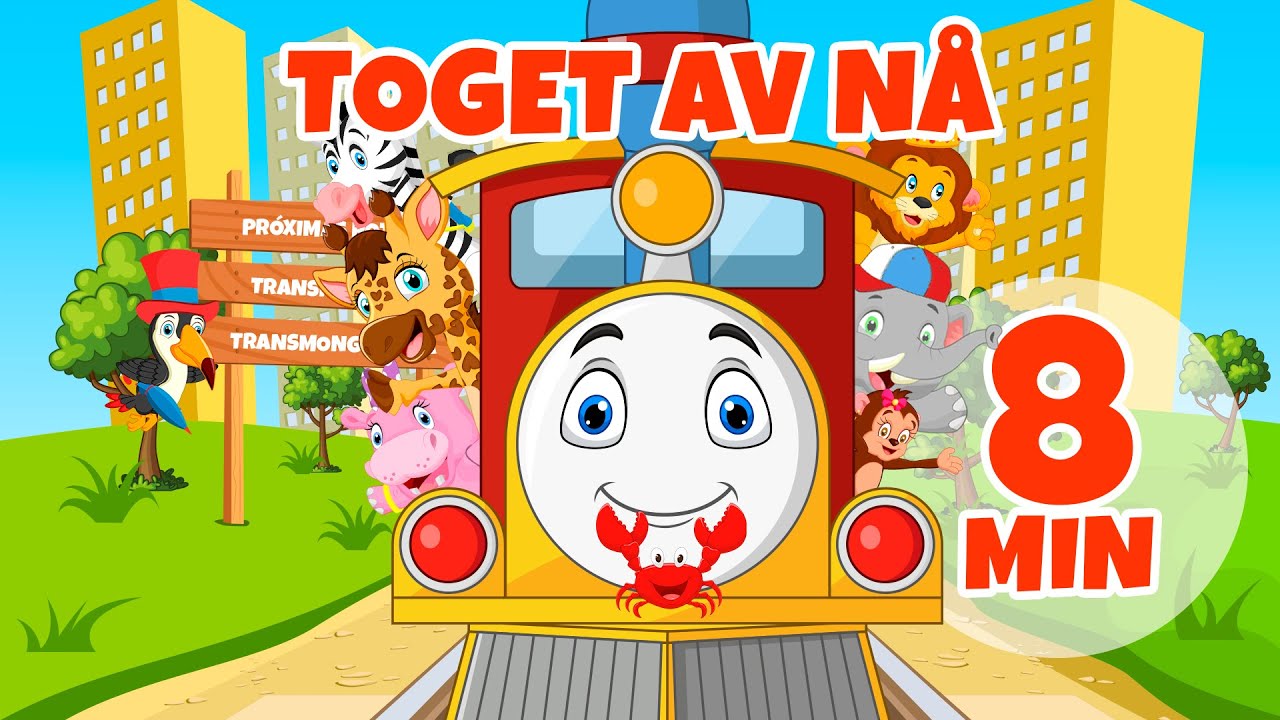Toget fra nå – 8 min Giramille | Barnerim og barnesanger
