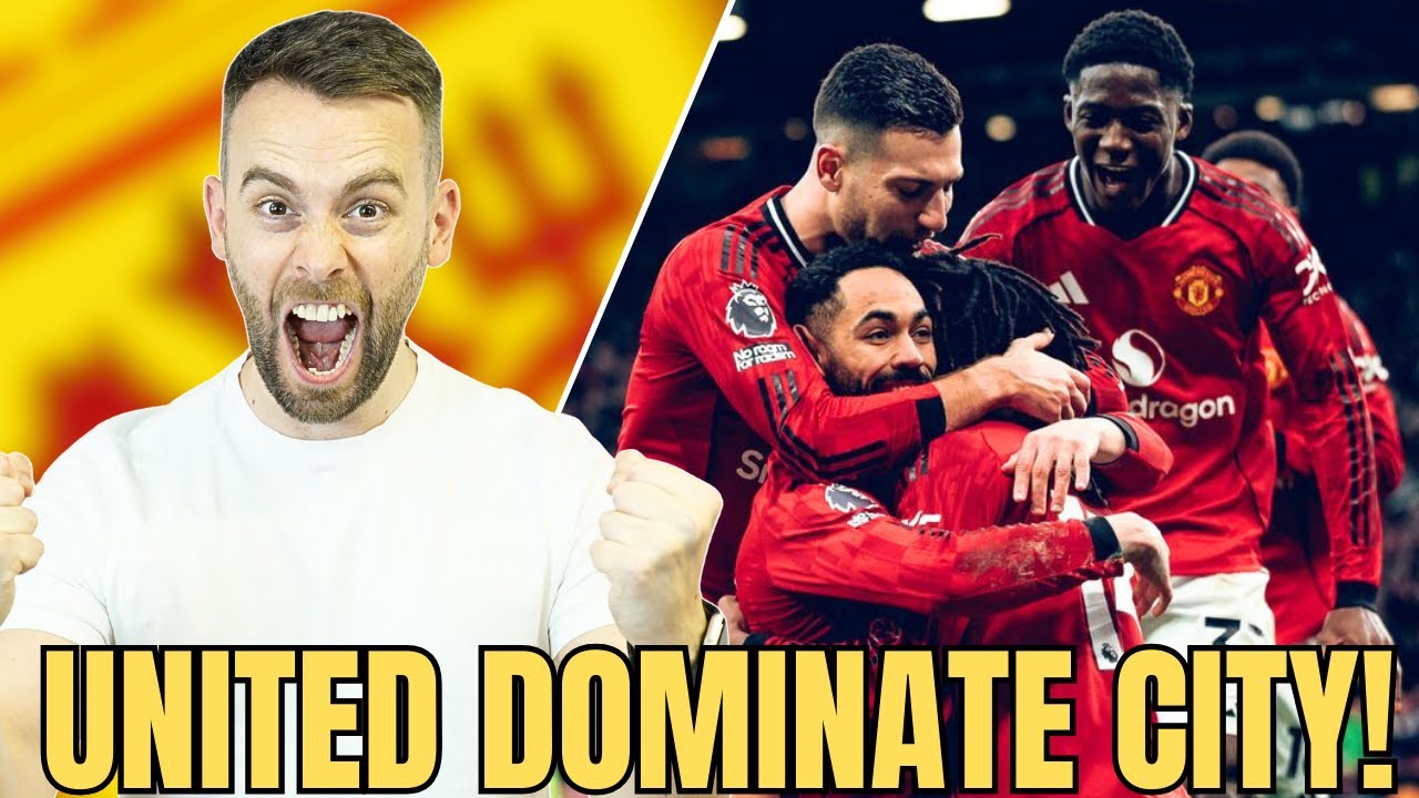 MAN UTD 2-0 MAN CITY! UNITED SMASH CITY | CARRICK GOT IT SPOT ON 🔥