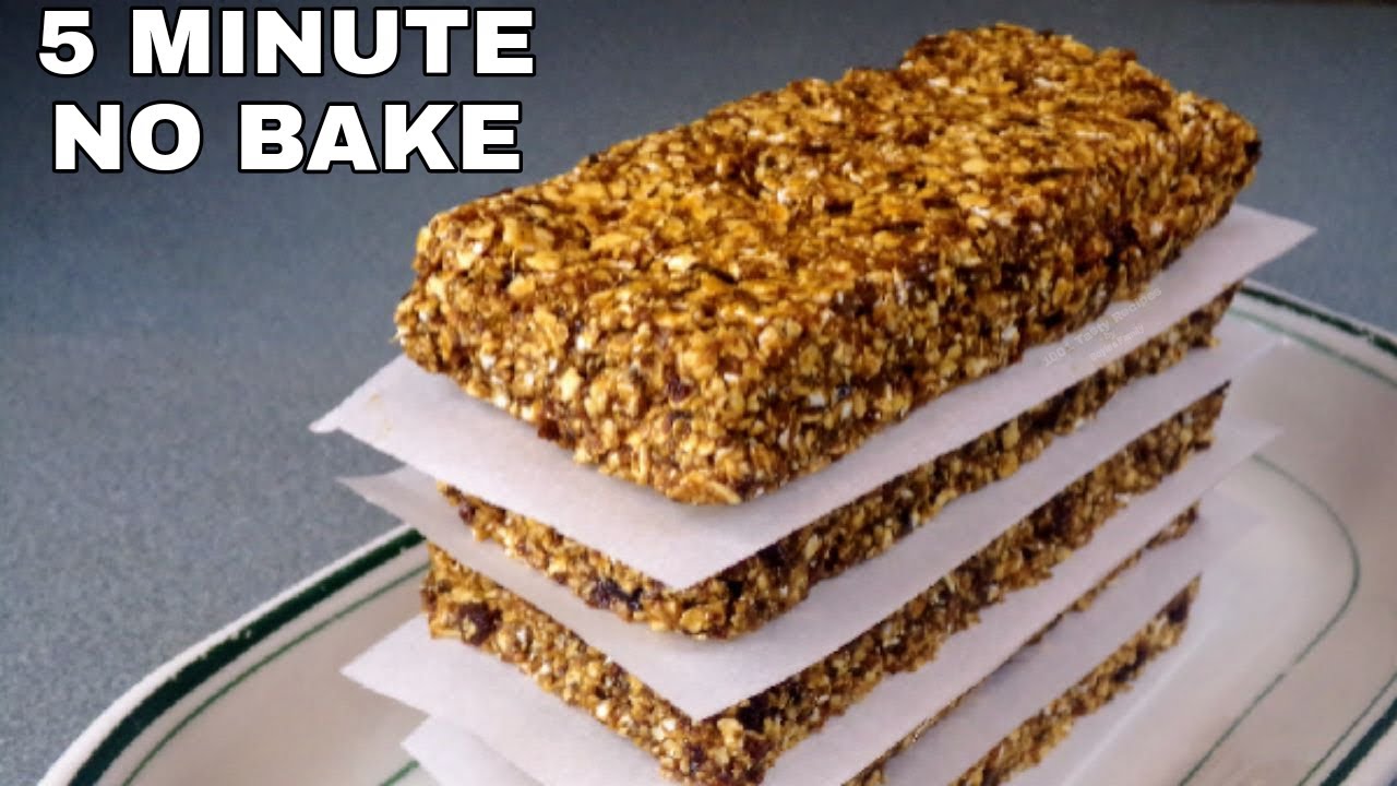 Nut Free Oat Bars Recipe
