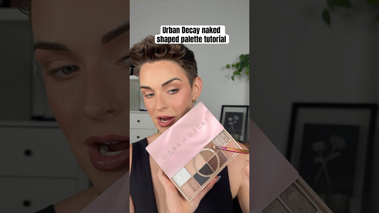 First look with the new Urban Decay naked shaped palette #urbandecay