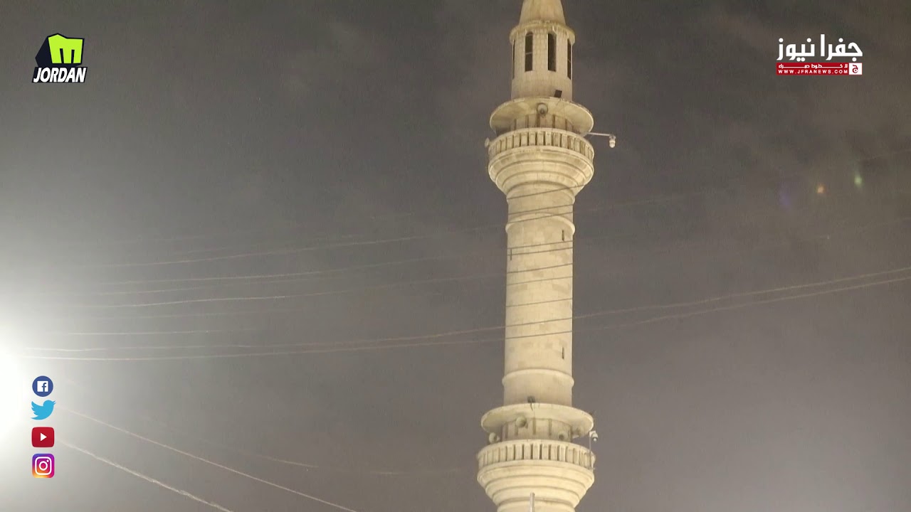 #شاهد لقطات من أذان الفجر و شوارع العاصمة خالية يحميها الجيش العربي .. حما الله الأردن