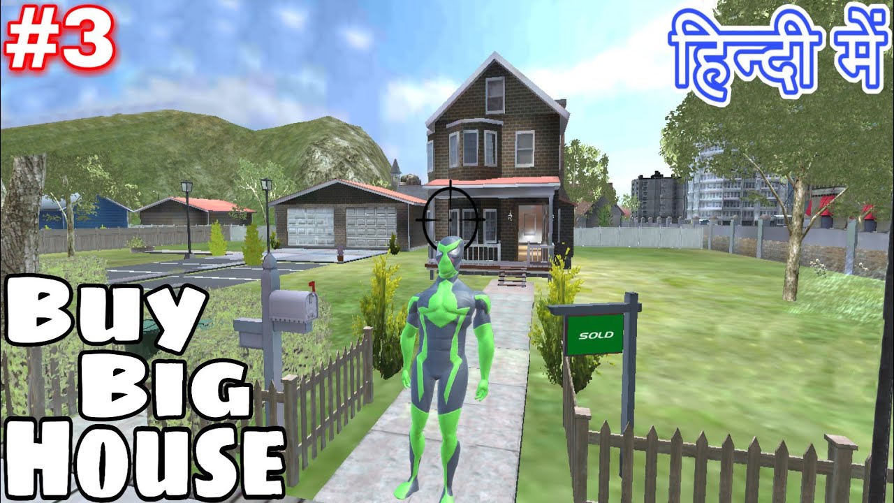Buying Big House in Rope Frog Ninja Hero Buy All New Free House Secret #3 How to Trick Hindi Discont