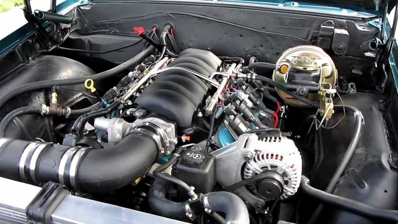 Engine bay LY6 swap