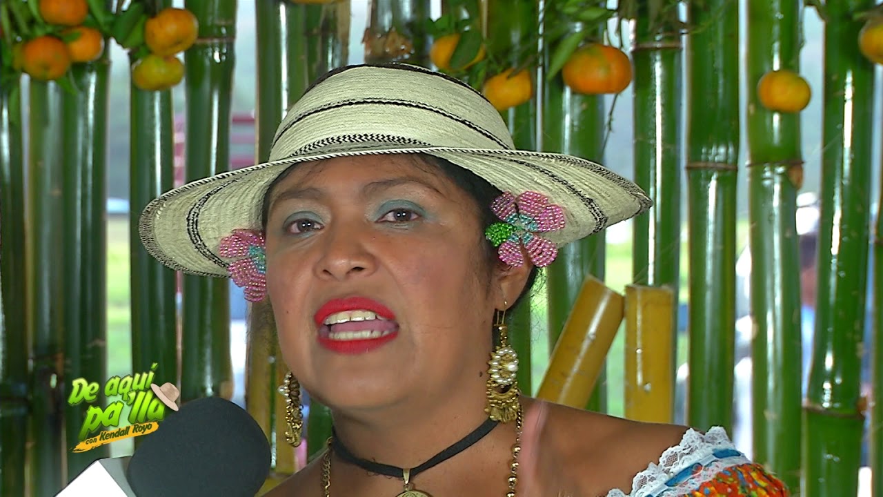 De aqui palla con kendal royo  pollera de penonome  8 de febrero
