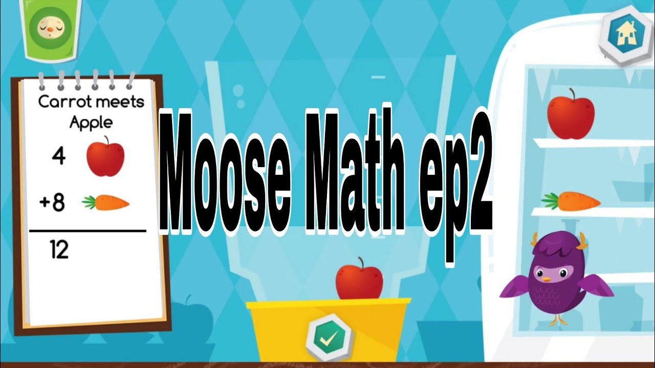 Moose Math | Moose Juice ep2 | |AngeloGameTv