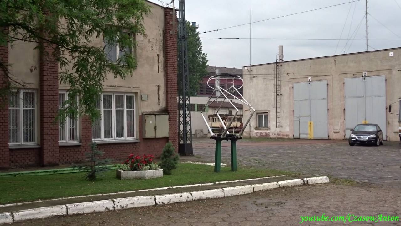 Трамвайное депо г. Эльблонг / Zajezdnia tramwajowa miasta Elbląg