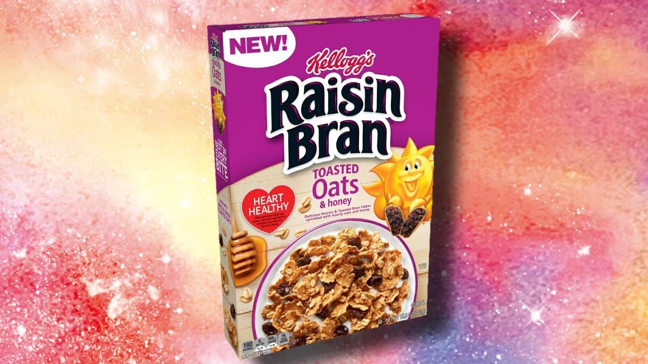 Kellogg's Raisin Bran Toasted Oats and Honey REVIEW | SUPER CEREAL SUNDAY