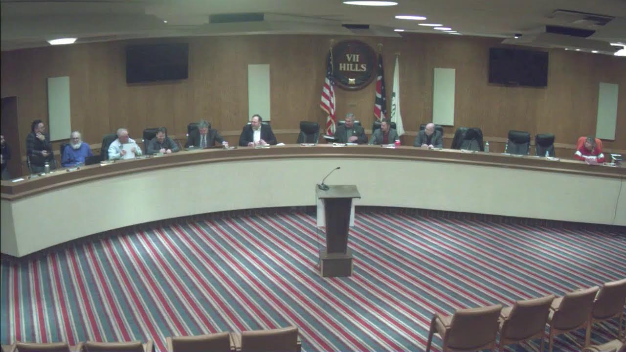 Seven Hills City Council Committee Meetings 01/13/26