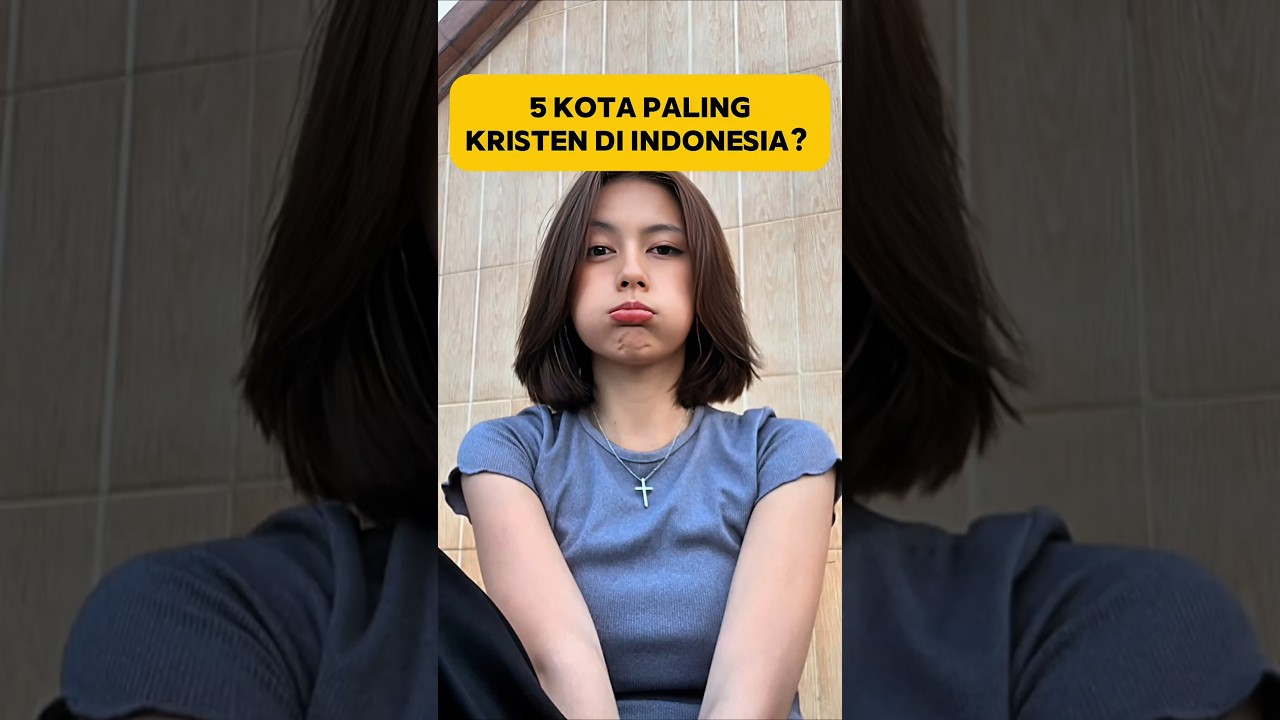 5 KOTA MAYORITAS KRISTEN DI INDONESIA? #shorts #kristen