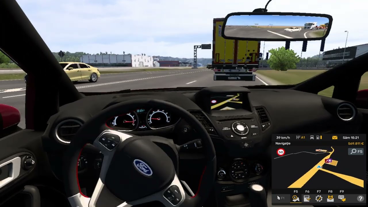 Euro Truck Simulator 2 (Ford Fiesta ST)