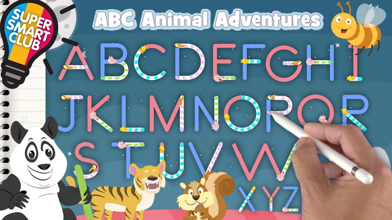 Write A to Z and feed animals in ABC Animal Adventures