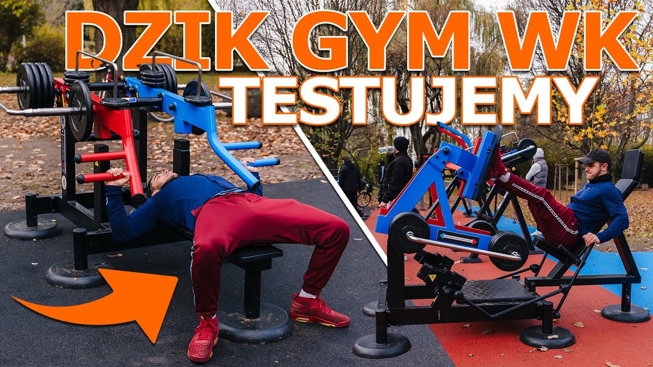 Odwiedziłem DZIK GYM WK by przetestować WSZYSTKIE MASZYNY (1/2)