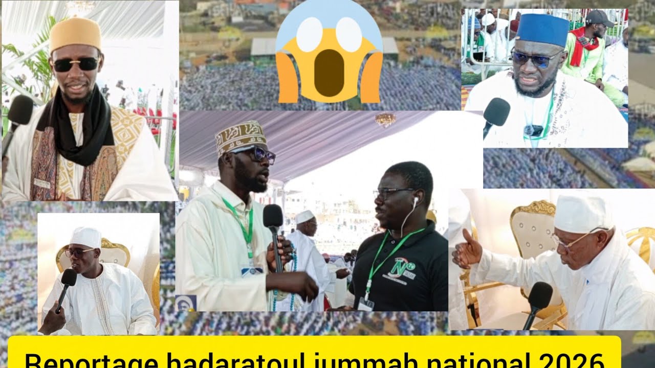 🔴😱 Reportage hadaratoul jummah national 2026