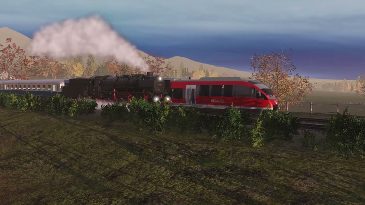 Pro Train&reg; Alpensee 1 - Eisenbahn Simulation f&uuml;r iOS und Android von 3DZUG
