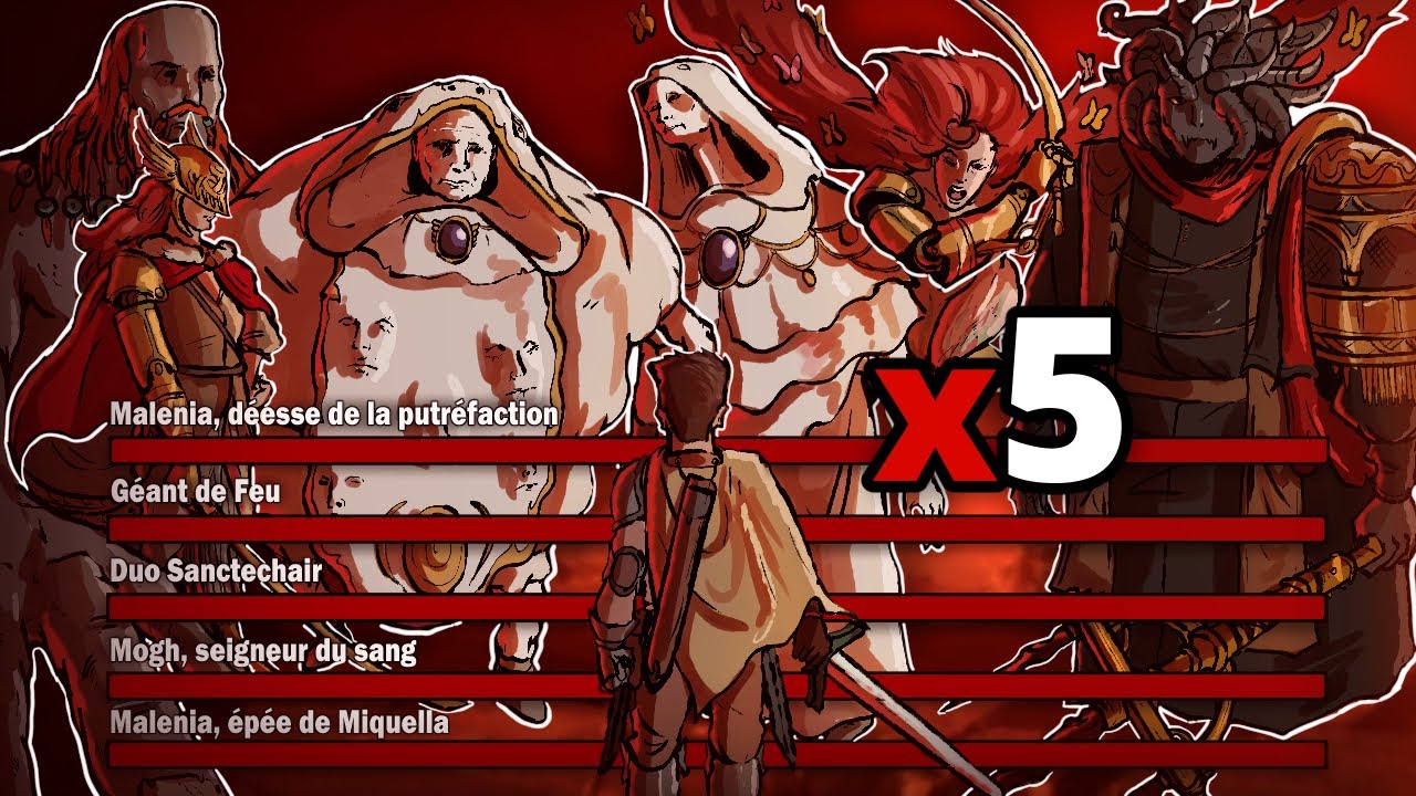 J’ai QUINTUPLÉ TOUS les BOSS d’Elden Ring en RANDOMIZER !