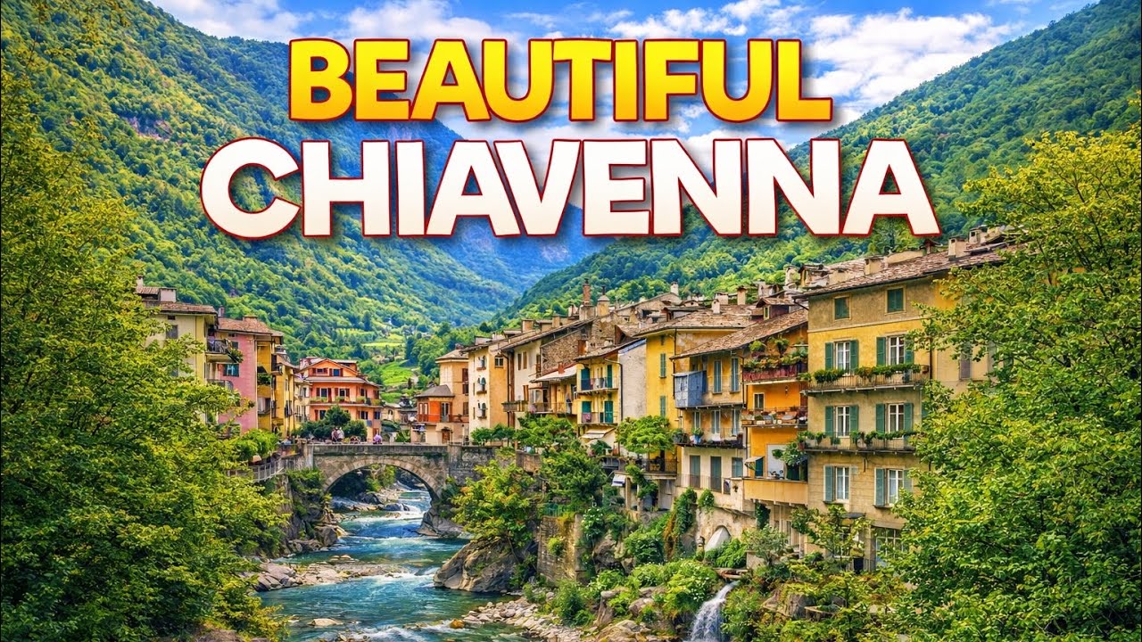 Chiavenna Italy: Most Beautiful Walking Routes Revealed in 4k