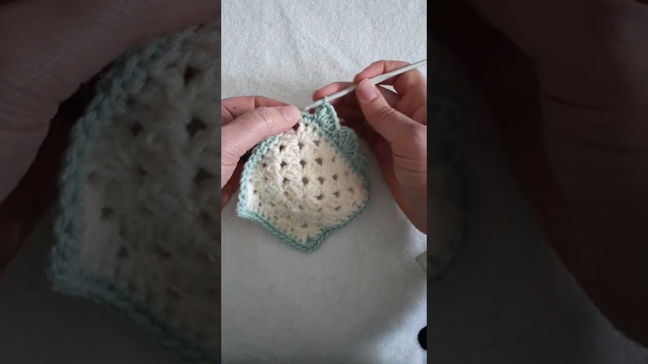Hoe om 'n skulpie randjie te hekel