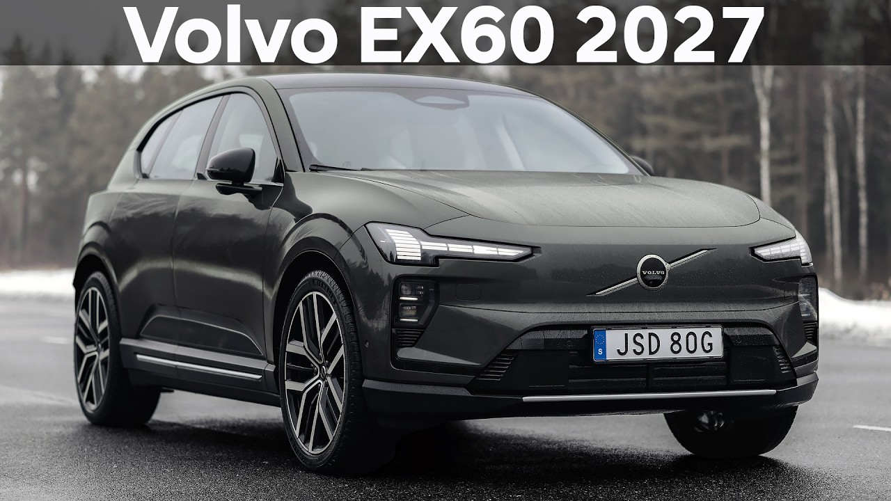 2027 New Volvo EX60 - Perfect electric crossover!