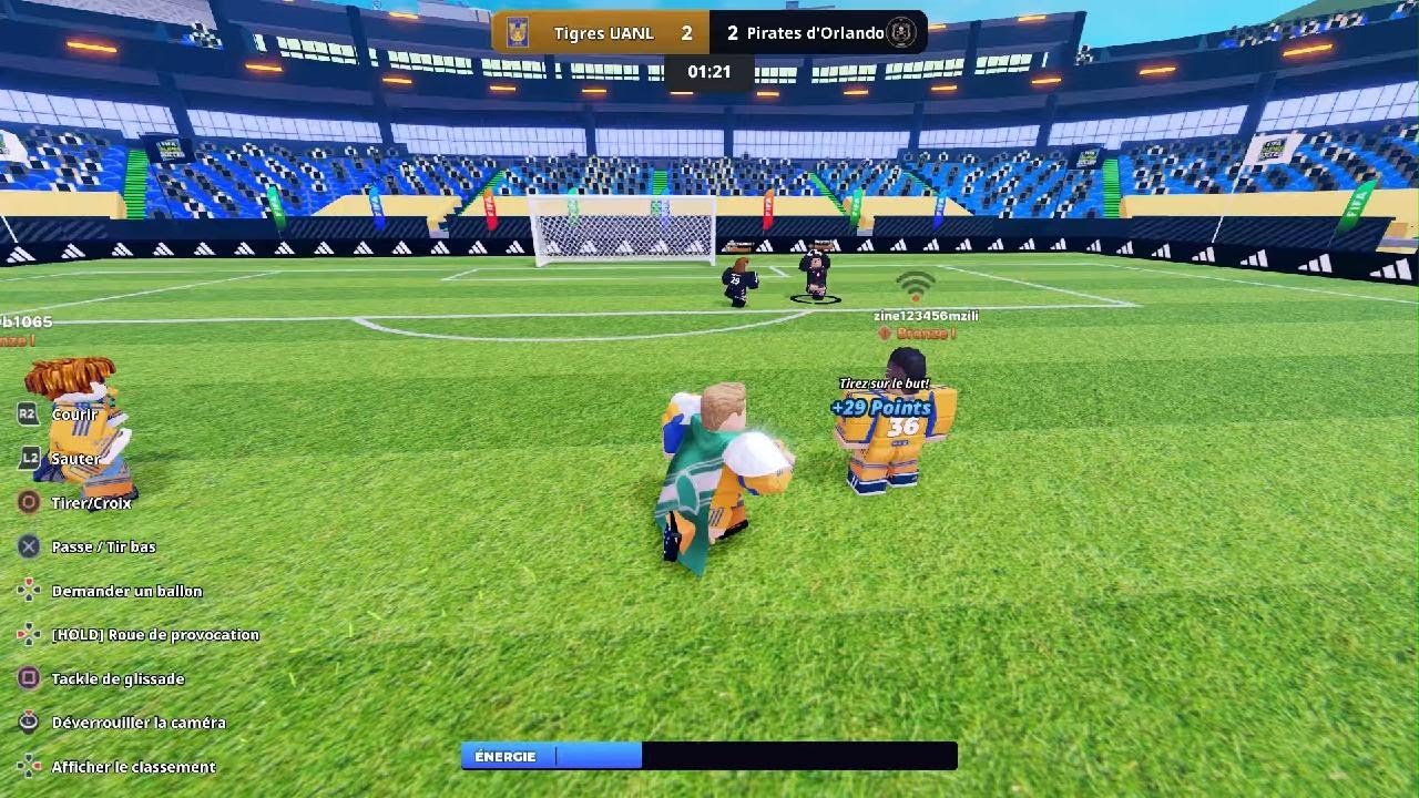 Match de foot Roblox