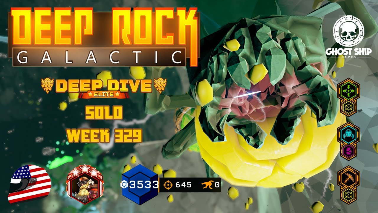 Deep Rock Galactic - Solo Engineer Elite Deep Dive [Week 329] (Impure End) Radioactive Zone