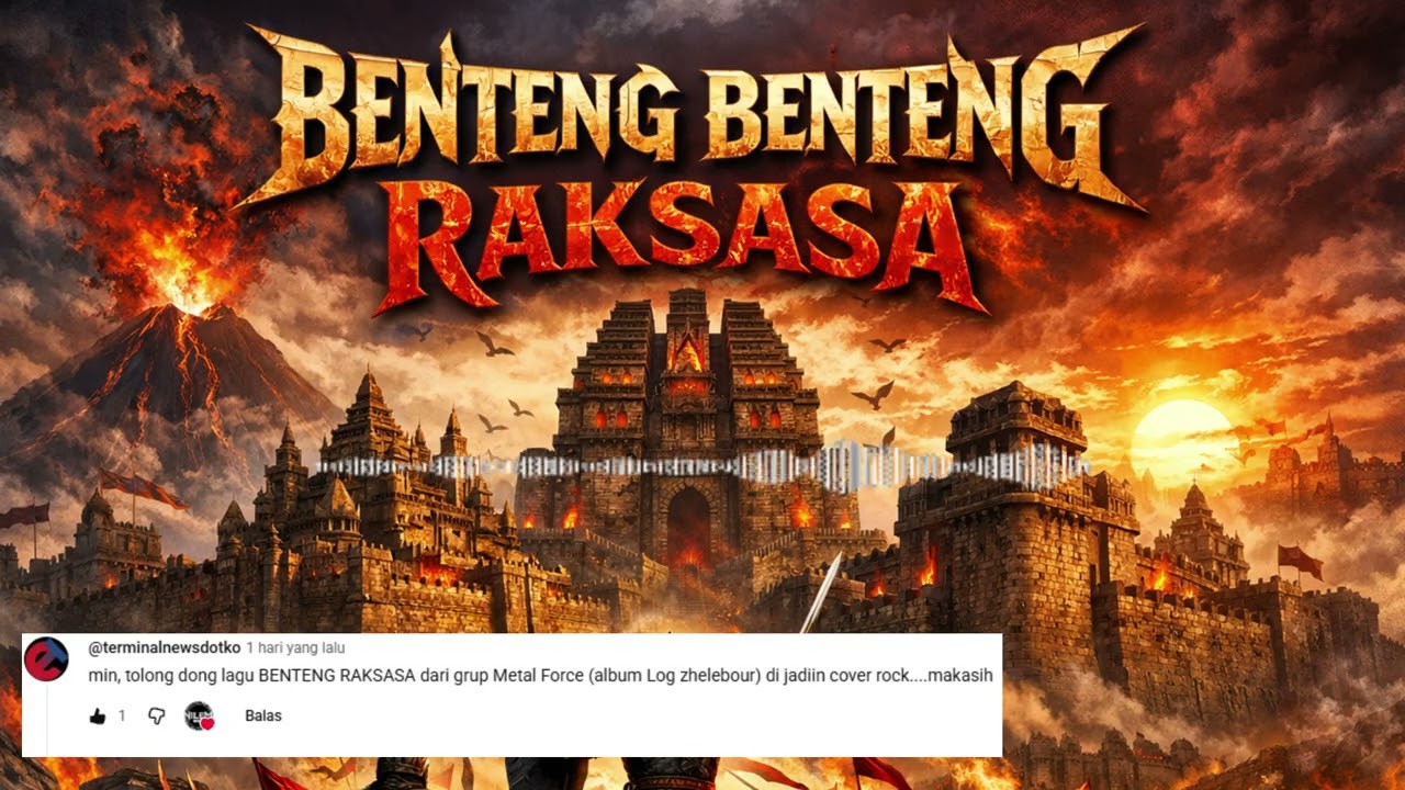 BENTENG RAKSASA - Metal Force  (Cover AI)