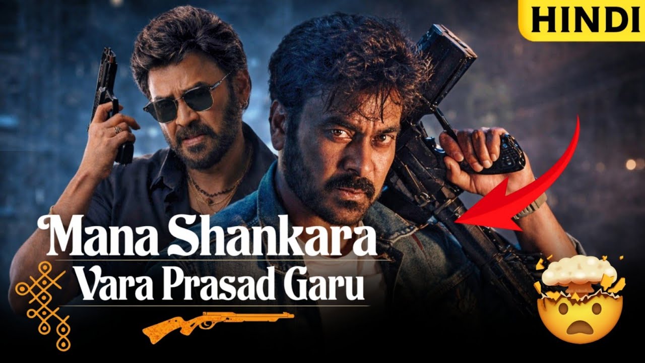 Mana Shankara Vara Prasad Garu Hindi Dubbed Version Movie Release 🤯 | Chiranjeevi, Venkatesh