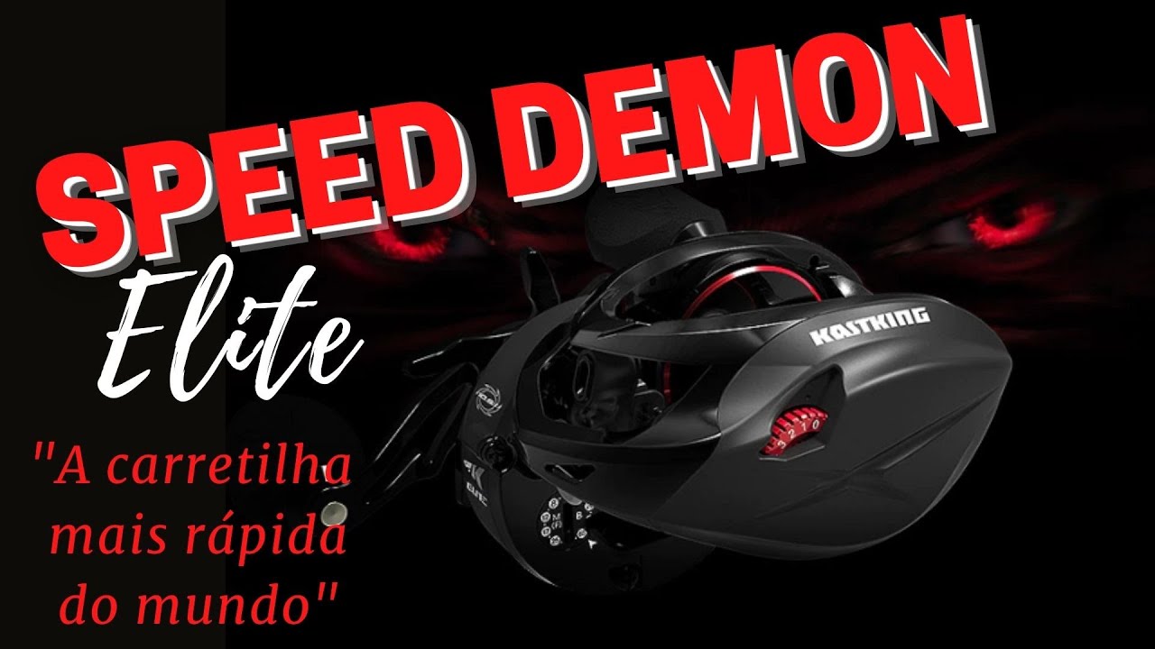 A Carretilha mais rápida do mundo, ou quase isso - Kastking Speed Demon Elite 8.6:1