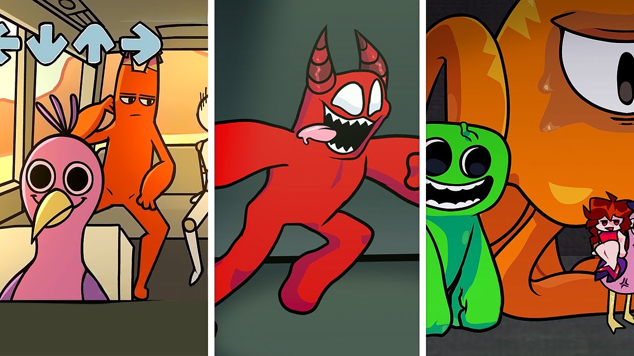 ALL Garten of Banban 3 FNF Mods + Covers & Reskins 🎶