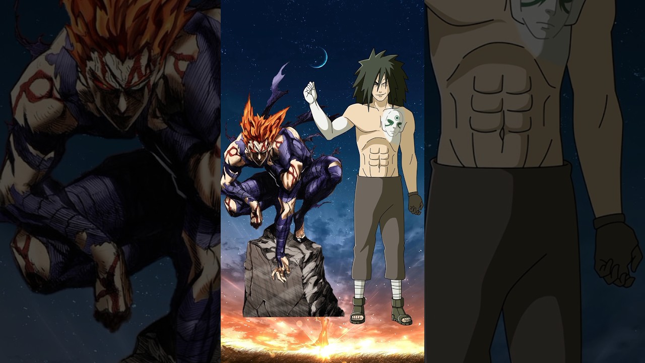 Garou vs Madara #onepunchman #garou #naruto #madara