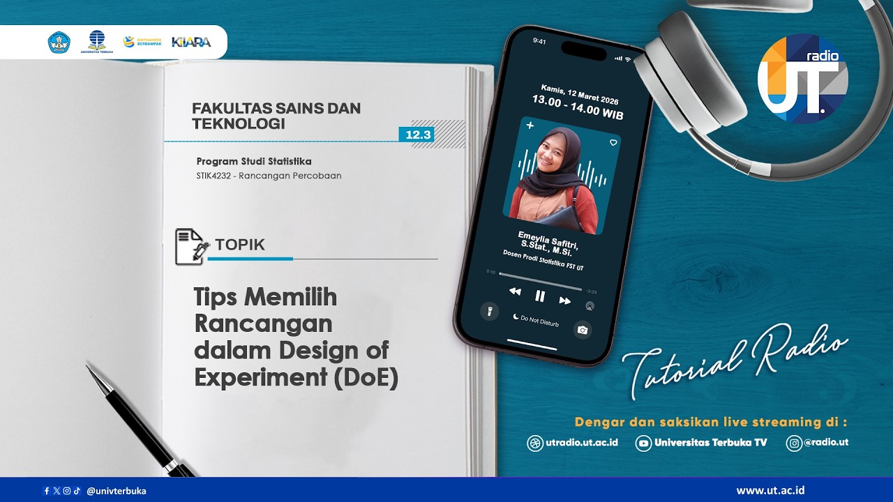 Tips Memilih Rancangan dalam Design of Experiment (DoE) ~ STIK4232 Rancangan Percobaan