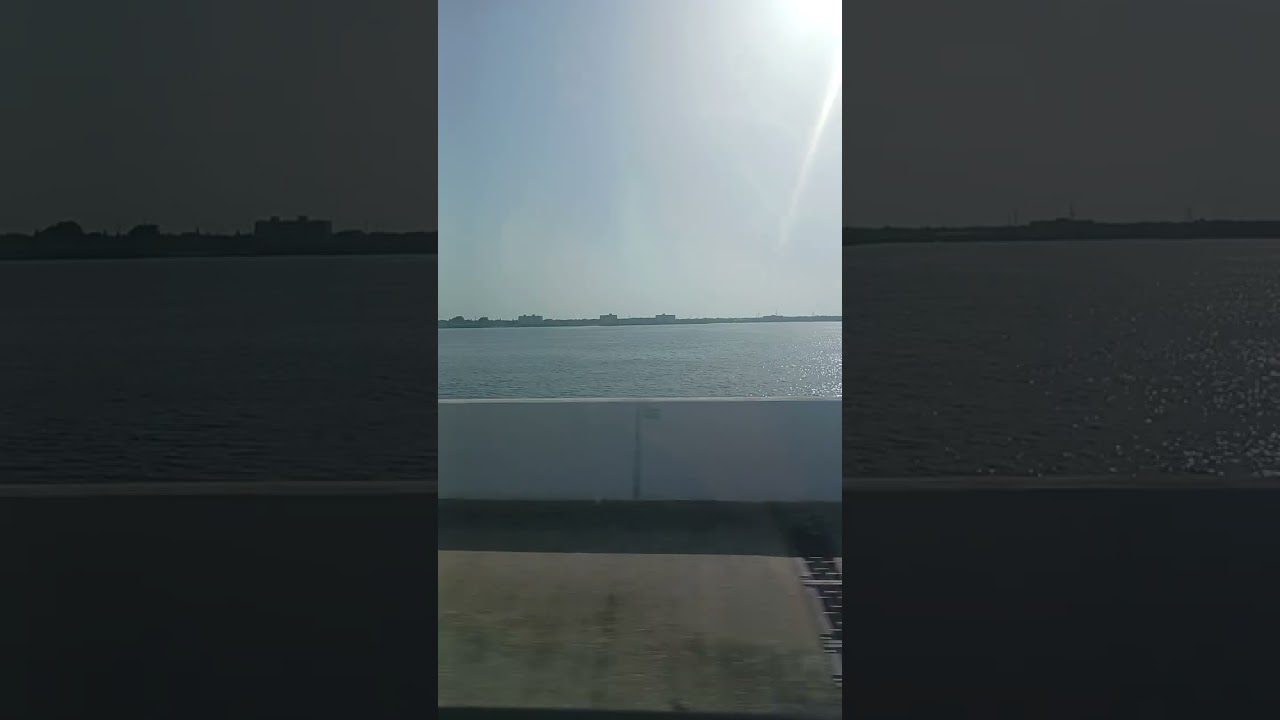 Going over a Bayside bridge