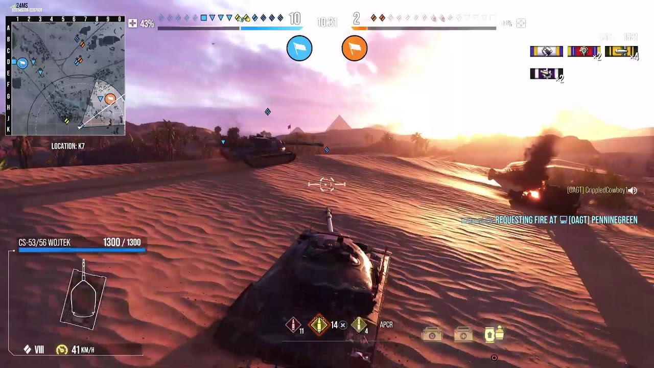 World of Tanks: Live at 12-Dead by 5 past with the CrippledCowboy