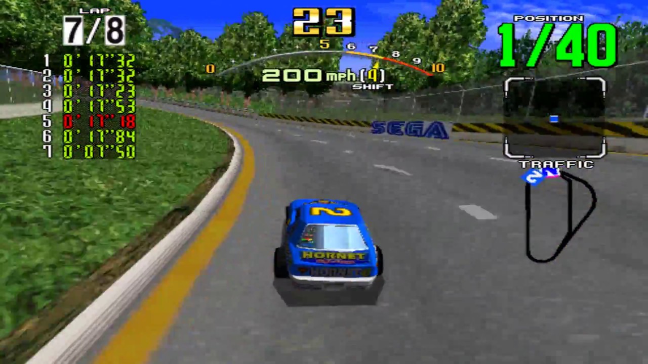 Daytona USA ++ — Three-Seven Speedway (Beginner)
