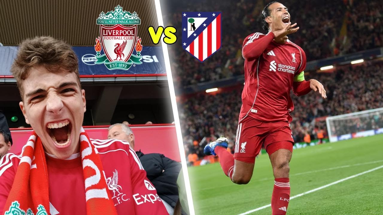 ANFIELD ON A CHAMPIONS LEAGUE NIGHT! BEST IN THE WORLD! Liverpool vs Atletico Madrid Vlog!