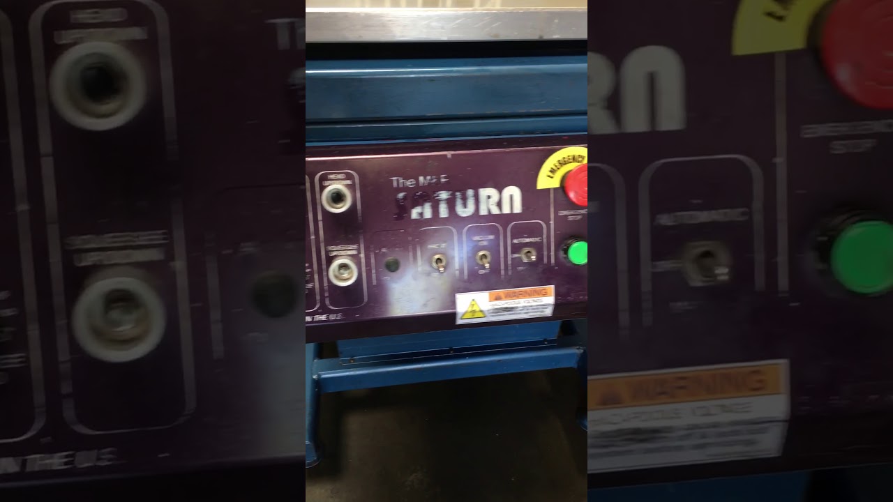 M&R Saturn 1526 Screen Printer Printing Machine Flatbed Graphic Press