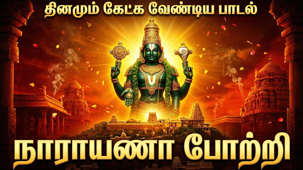 தினமும் கேட்க வேண்டிய பாடல் | நாராயணா போற்றி | Narayana Potri | Daily Tamil Devotional Song