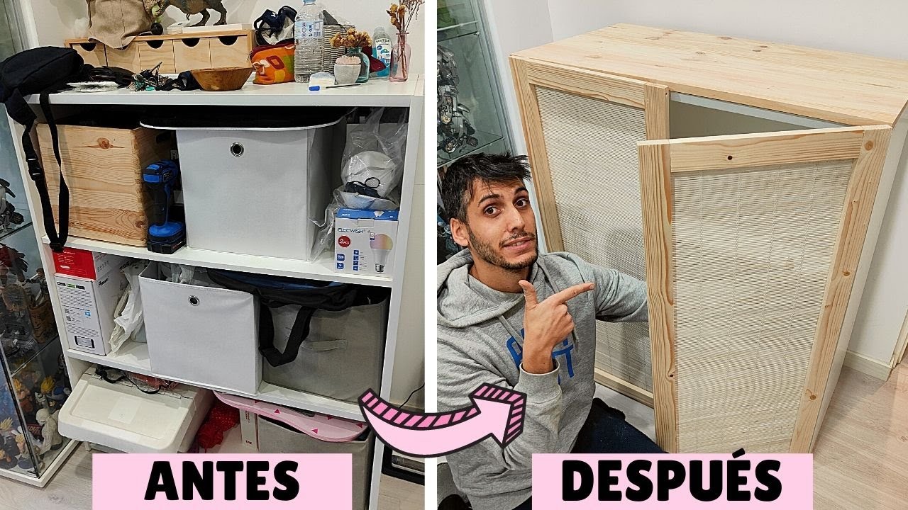 INSPIRACIÓN en IKEA 😱➕ CREAMOS PUERTAS para armario 😊💪( DIY ) Decorar tu casa VLOGS