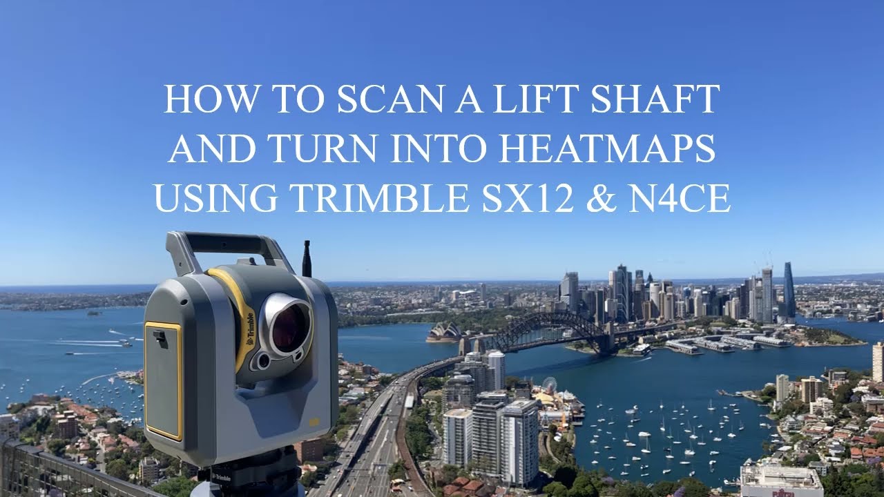 Surveying a Lift Shaft - Point Cloud to Heatmap Using SX12 and N4ce