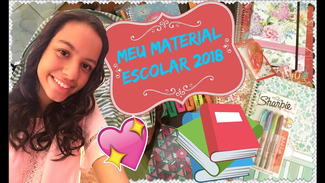 MEU MATERIAL ESCOLAR 2018